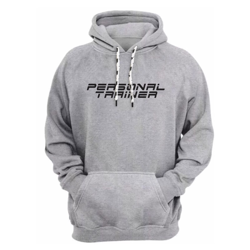 BLUSA DE MOLETOM PERSONAL TRAINER PERSONALIZE COM SEU NOME