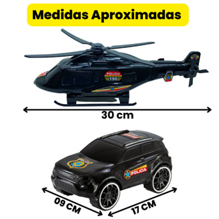 Kit 3 Carrinho Bombeiro Helicóptero Motinha Brinquedo Menino Criança  Infantil Presente Barato