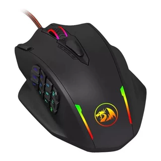 Mouse Para Jogo Redragon Impact M908 Preto