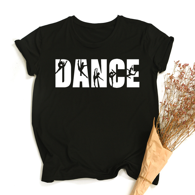 Camiseta Baby Look I Love Dance Música Dança