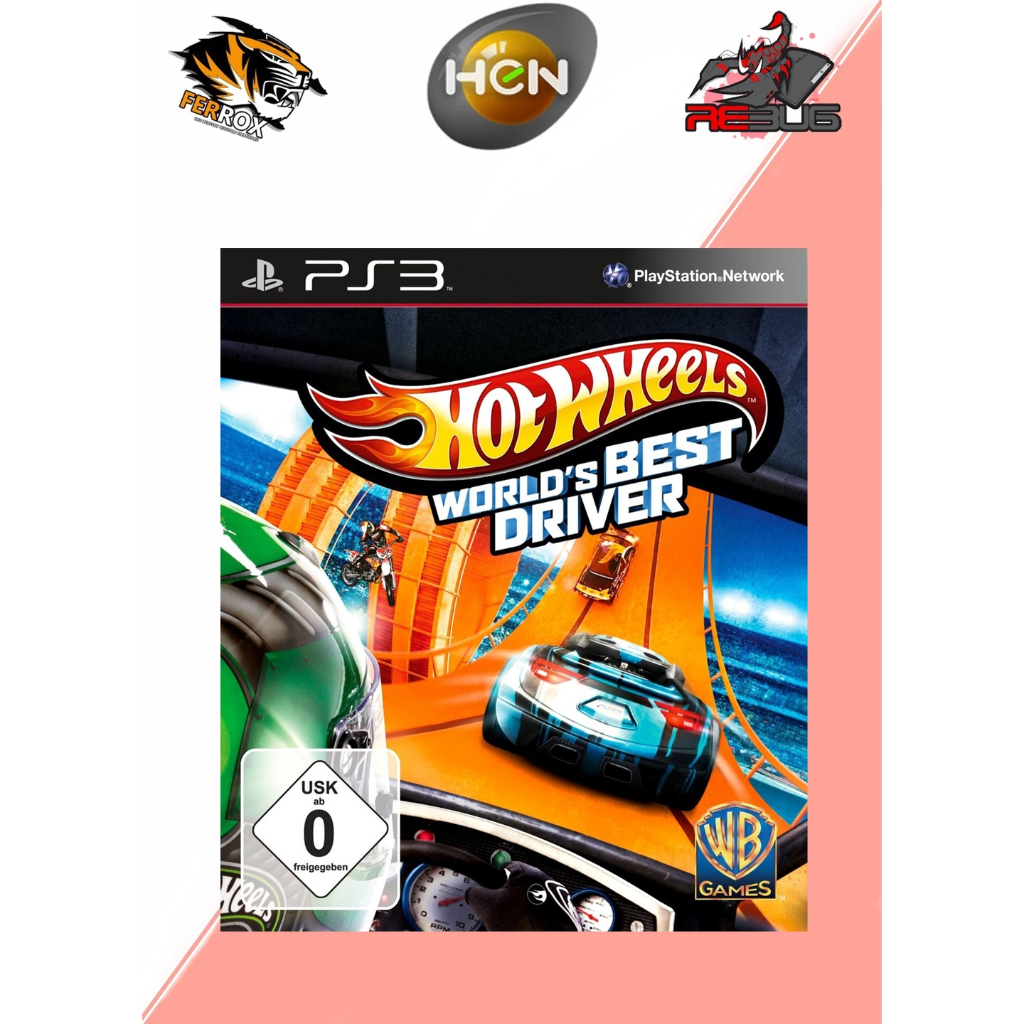 Hot Wheels World's Best Driver Jogos Ps3 PSN Digital Playstation 3