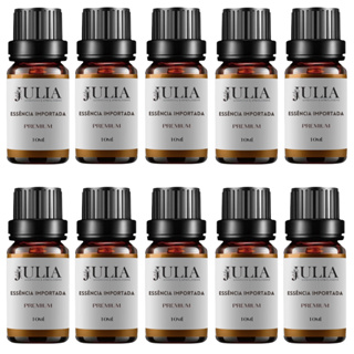 Mega kit com 10 Essências Premium Para Fabricar Perfumes importados, fragrâncias a sua escolha