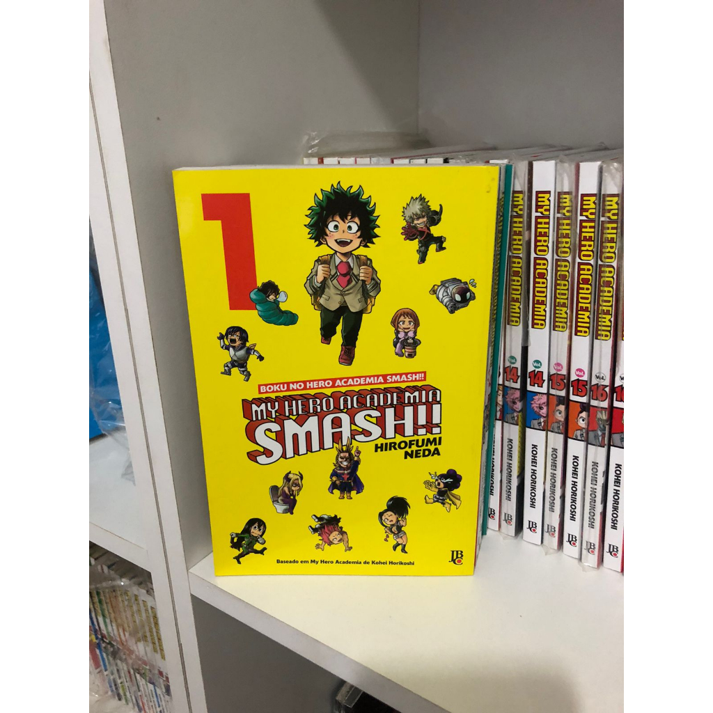 Livro Boku No Hero Academia Smash !! Vol 1 E 2