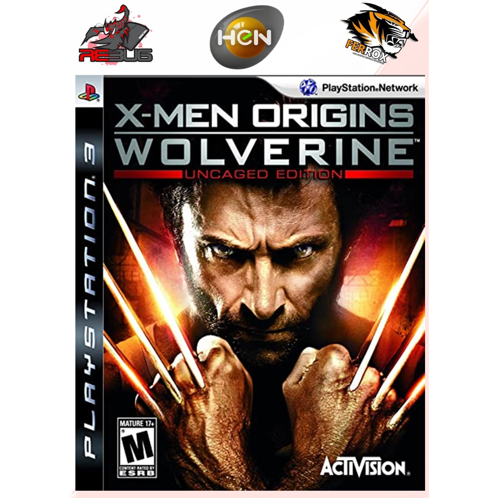X-Men Origins Wolverine PS3 HEN