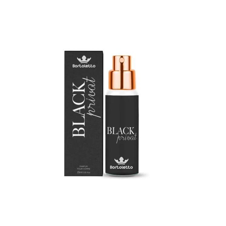 Perfume Masculino Black Privat 15ml Fragrância Importada Ref Armani ...
