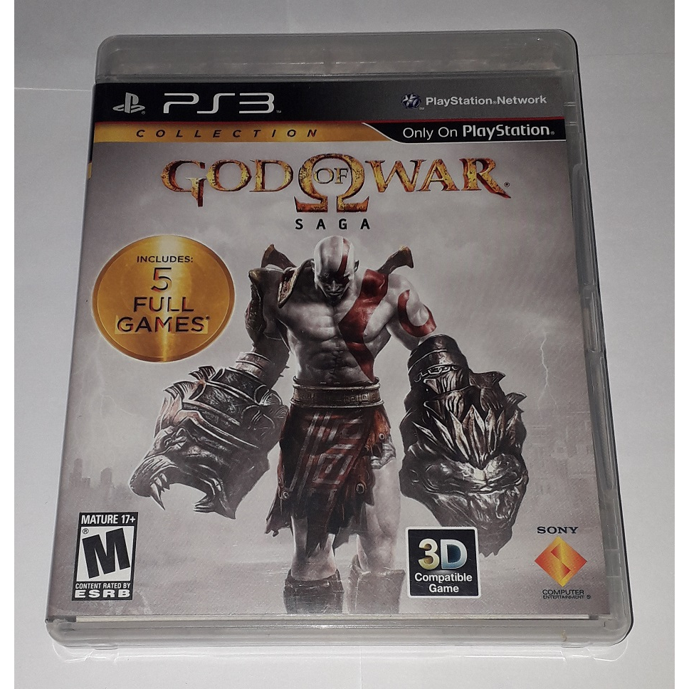 JOGO GOD OF WAR SAGA - PS3 (USADO)