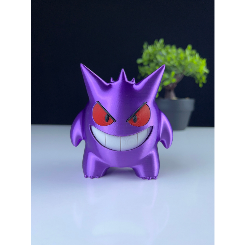 Pokemon Gengar boneco action figure impressão 3D