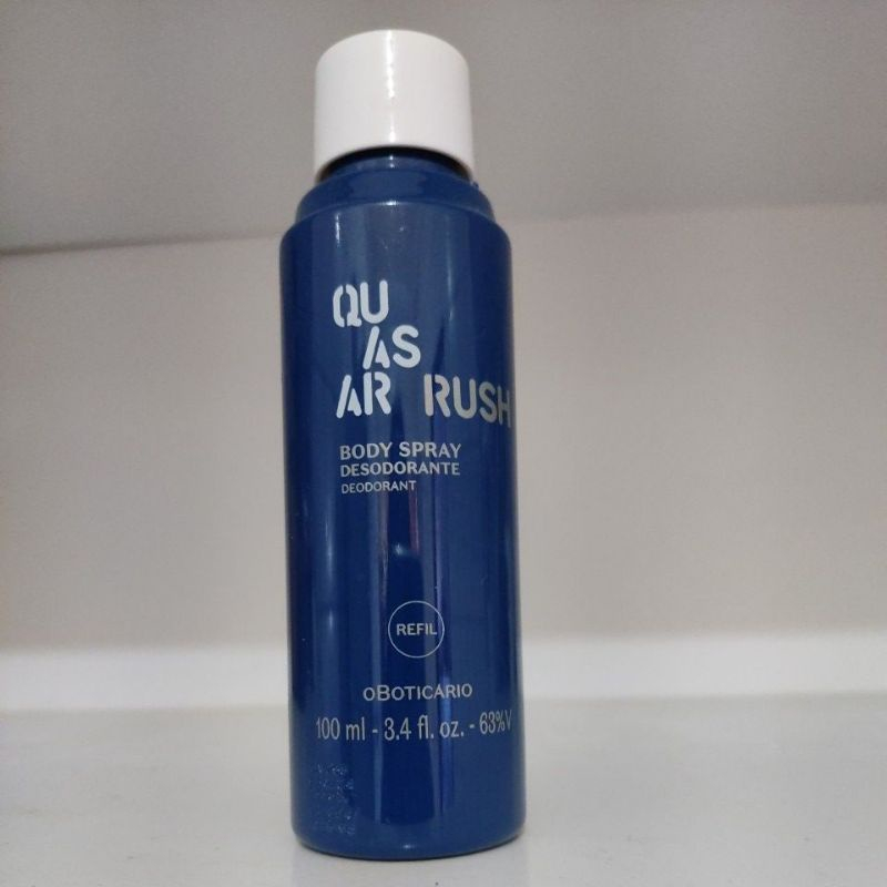Refil Body Spray Quasar Desodorante 100ml Shopee Brasil