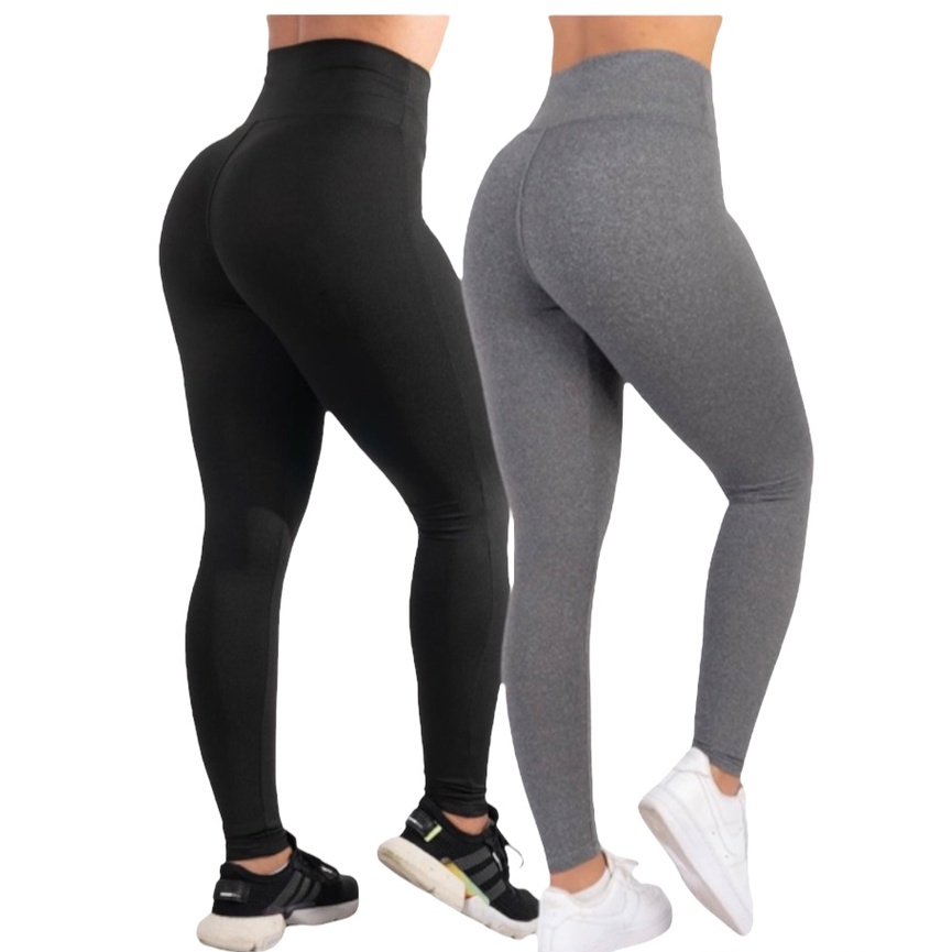 KIT 2 Legging Flanelada Calça Leg Peluciada Por Dentro Costura Reforçada Calça  Térmica - Escorrega o Preço