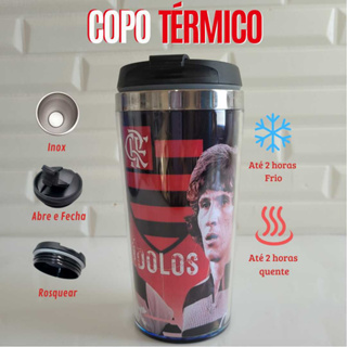 Copo Térmico Personalizado Flamengo Idolos