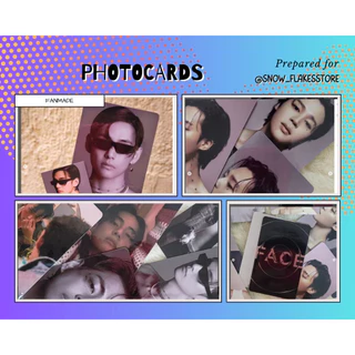Photo card Personalizado Kpop Pop Diversos Laser Alta Qualidade