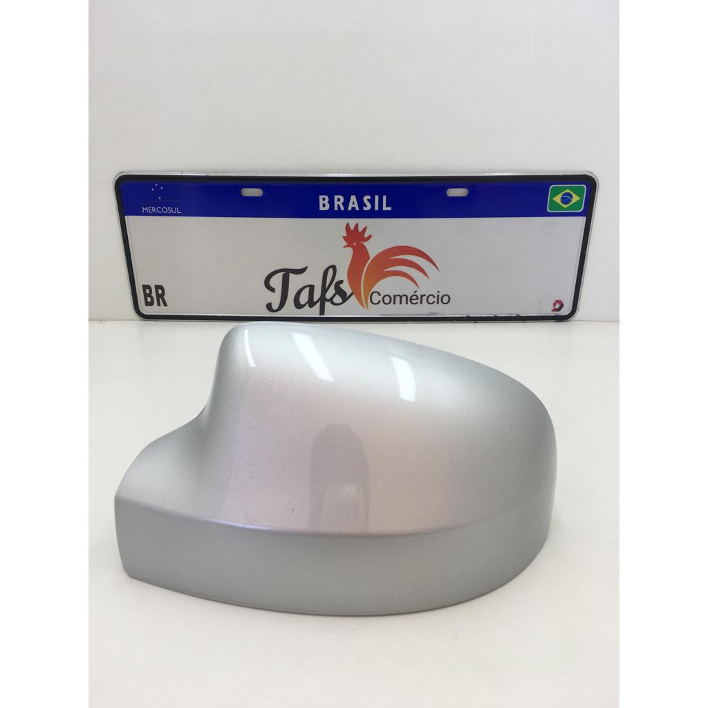 Capa Retrovisor Logan Sandero Duster Prata Original Esquerdo