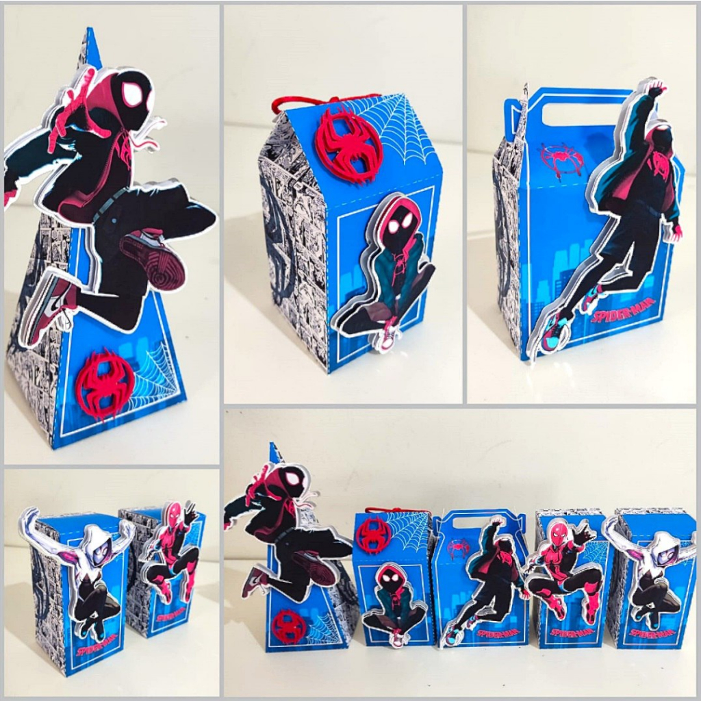 Caixa Milk - Homem Aranha Miles Morales