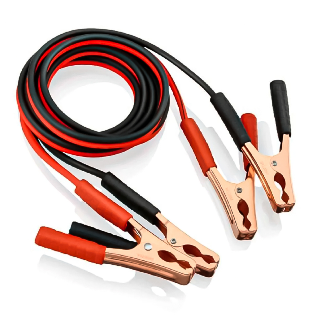 Cabo Automotivo Chupeta Para Bateria 300Amp 2,2M Profissional Carro Moto Recarga