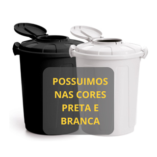 Lixeira Cesto de Lixo Multiuso Grande Prática e Higiênica 60L