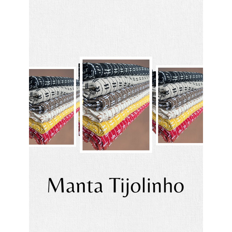 Manta Tijolinho para sofá Grande Luxuosa Gigante 2,40 x 1,80