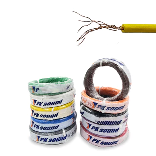Fio Cabo Flexivel 0,50mm 1 Rolo Puro Cobre Oferta Varias cores 100 metros 20Awg