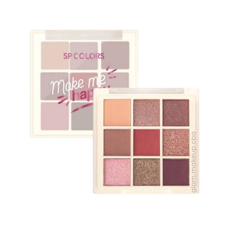 Paleta De Sombra 9 Cores SP Colors | Shopee Brasil