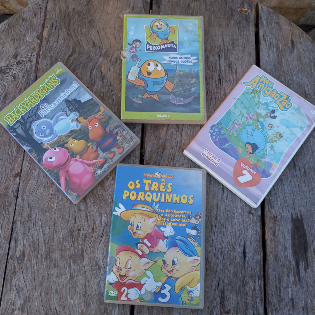 4 DVDs para crianças com temas diversos-Backyardigans e etc | Shopee Brasil