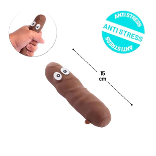 Coco Poo Anti Stress 15cm Estica Divertido Squishy Divertido