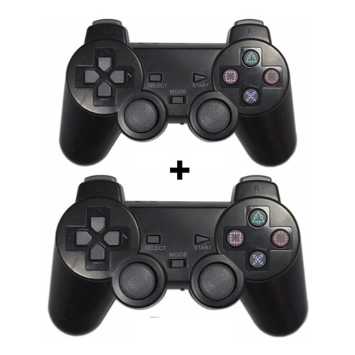 Controle Ps2 Kit Gamer Promocional 2 Unidades Analógicos Super Qualidade e Precisão