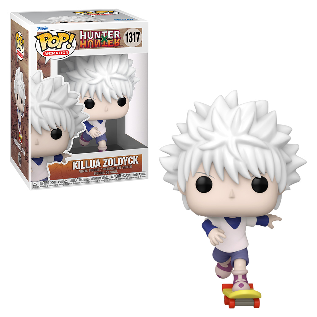 Funko Pop Killua Zoldyck With Skateboard - Special Edition - Hunter X Hunter - #1317