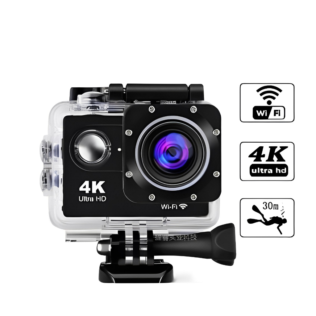 Camera Action Go Cam Pro Ultra 4k Sport Wifi Hd Prova Dágua Serve Para ...