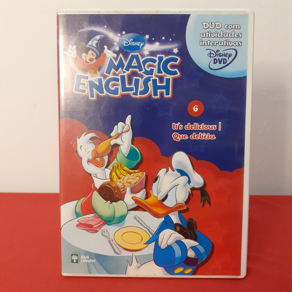 dvd kit magic english Disney volumes 1 ao 4 | Shopee Brasil