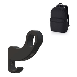 Kit 10 Suportes De Parede Para Bolsa, Mochila e Jaqueta