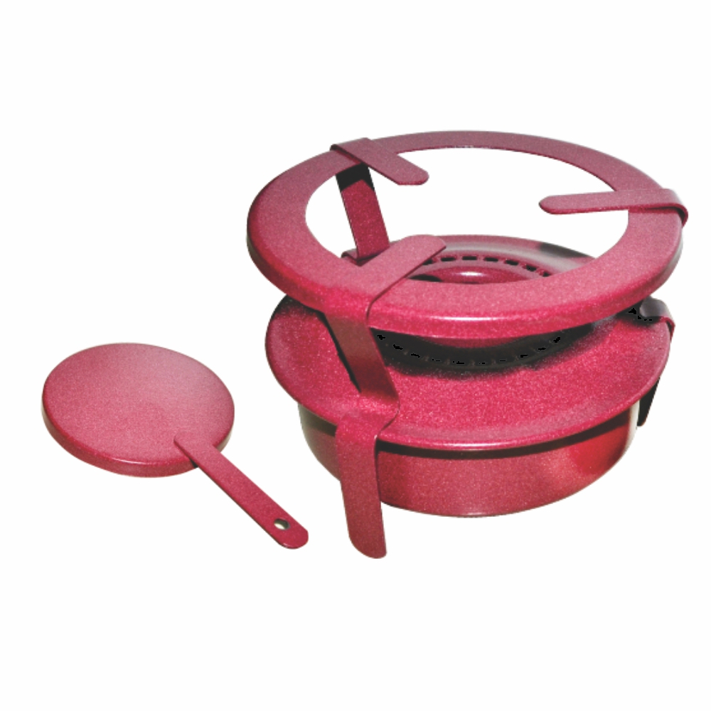 Fogareiro Fogão Portátil Espiriteira A Àlcool Camping Pesca