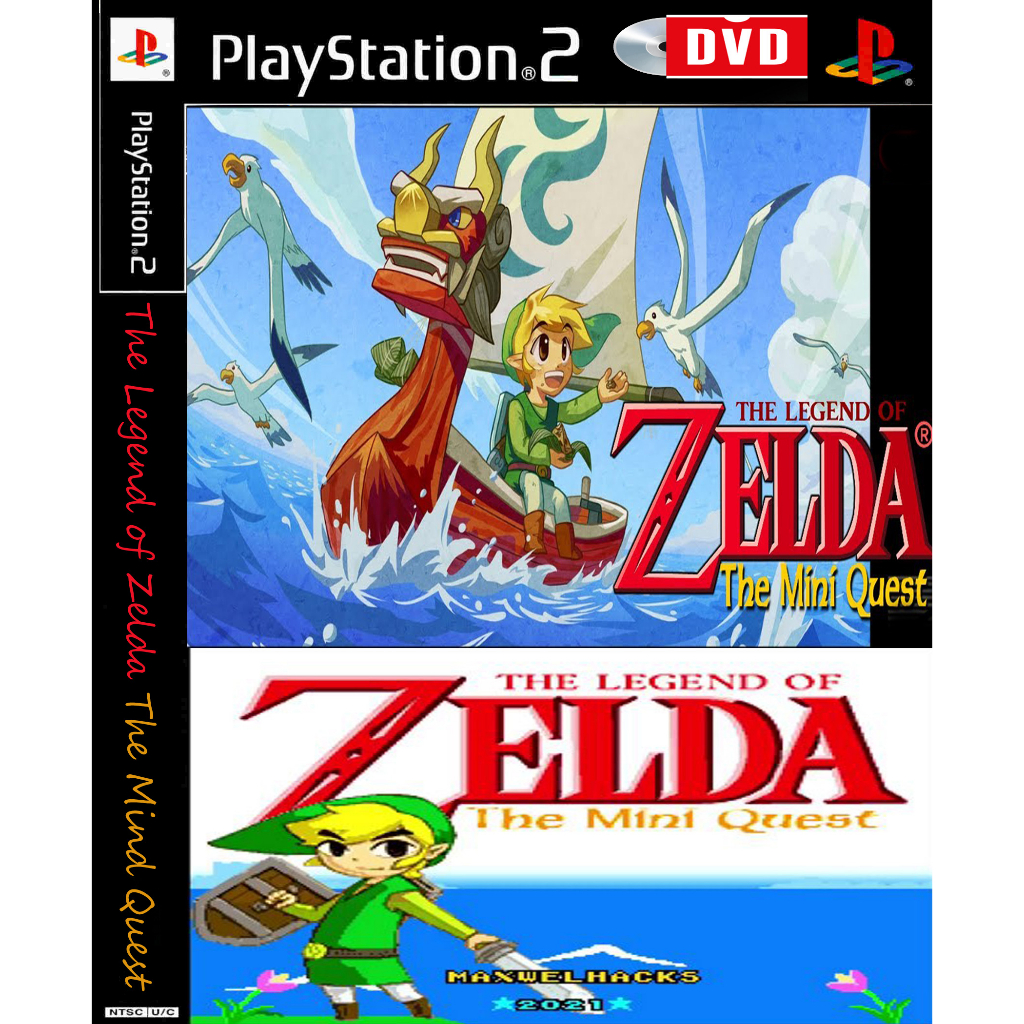 The Legend of Zelda The Mini Quest Playstation 2 Shopee Brasil
