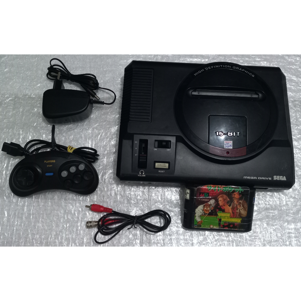 MEGA DRIVE PRONTO PARA JOGAR