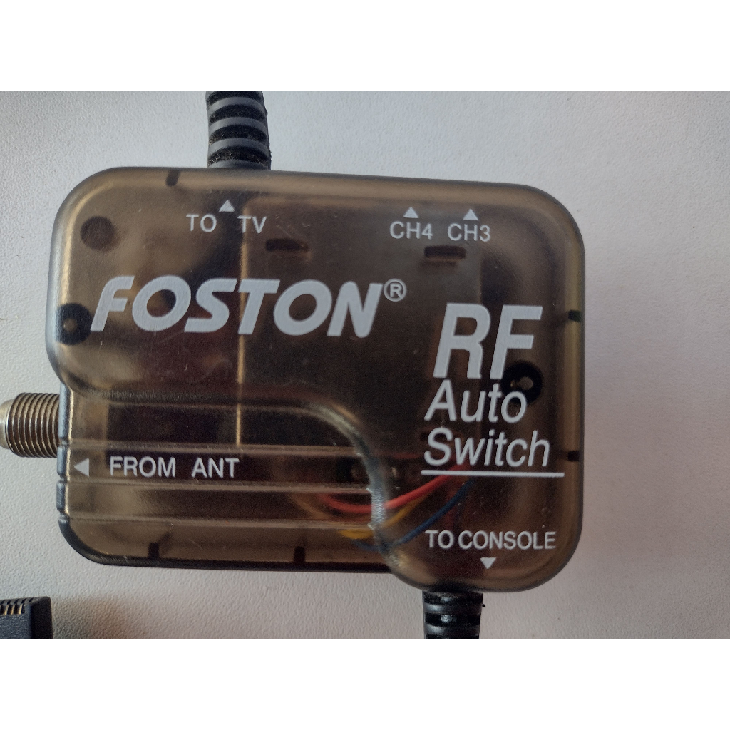 Conversor RF-Unit Auto Switch VHF/UHF para PS2 | Shopee Brasil