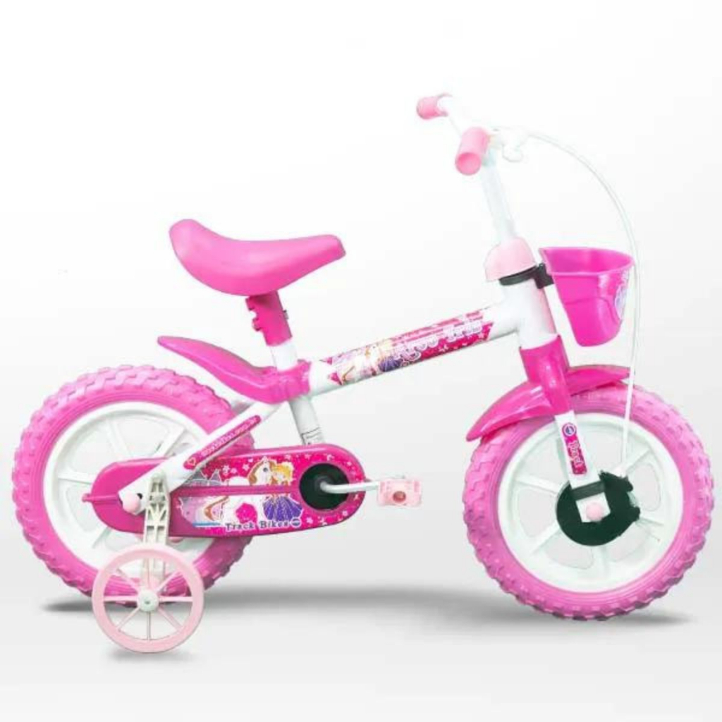 Capacete Bicicleta Infantil Kidzamo Cor Rosa Para Meninas 4 à 8 anos 48-52cm
