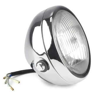 Farol Completo Com Soquete Para Suzuki Intruder 125 2002 Até 2016