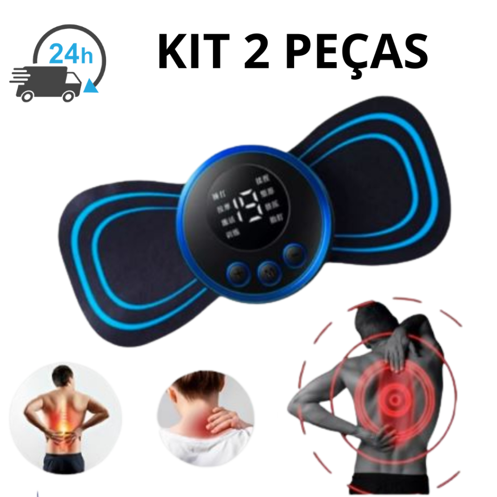 COMPRE 1 LEVE 2] RelaxPower  Massageador Muscular Elétrico - Para