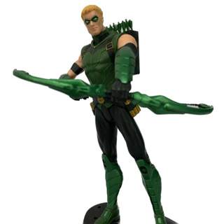 boneco action figure arqueiro verde liga da justiça arrow 15 cm