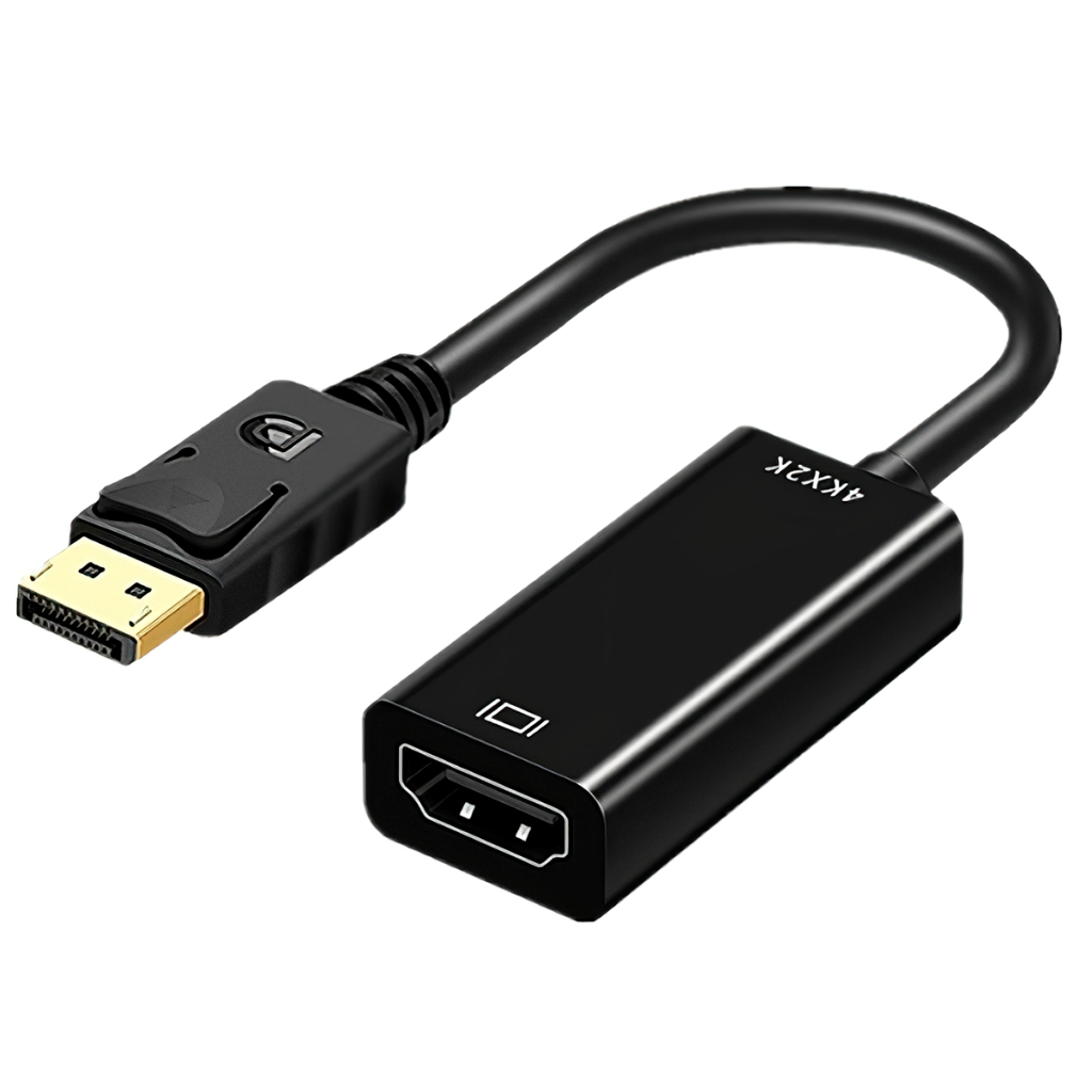 Cabo Adaptador Displayport Para Hdmi Slim Conversor De Vídeo