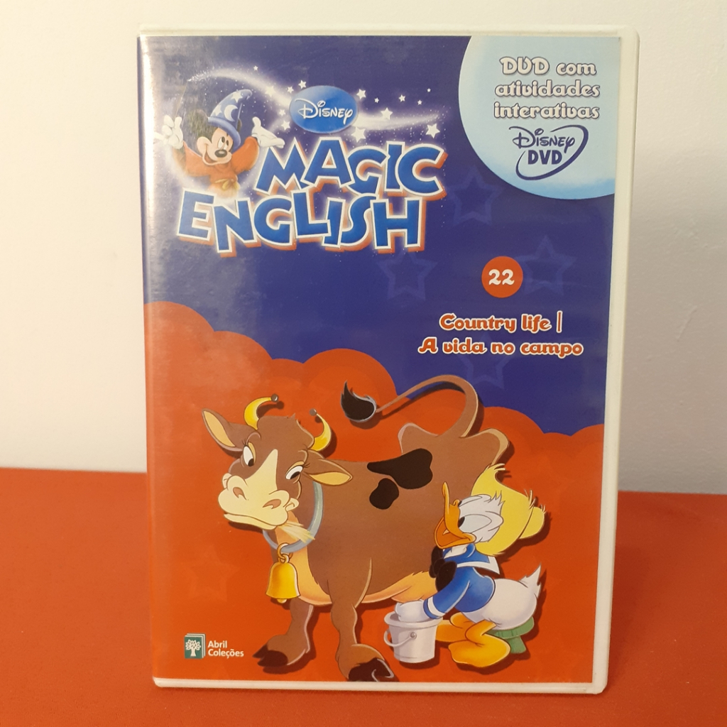 DVD - Disney Magic English - Dvd Com Atividades Interativas
