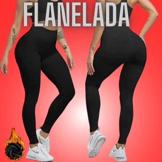 calça leg térmica zero transparência legging monocromática