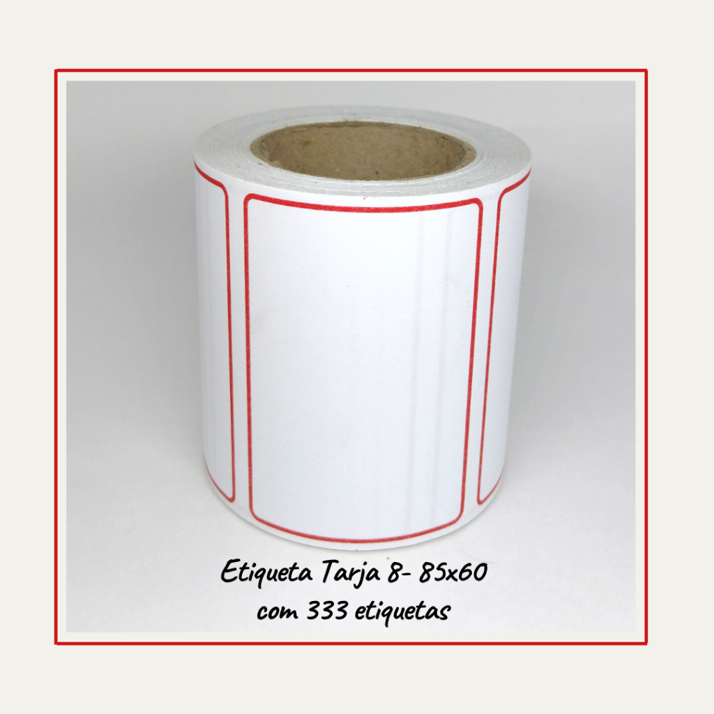 Etiqueta Para Preço Tarja 08 85x60 330 Etiquetas