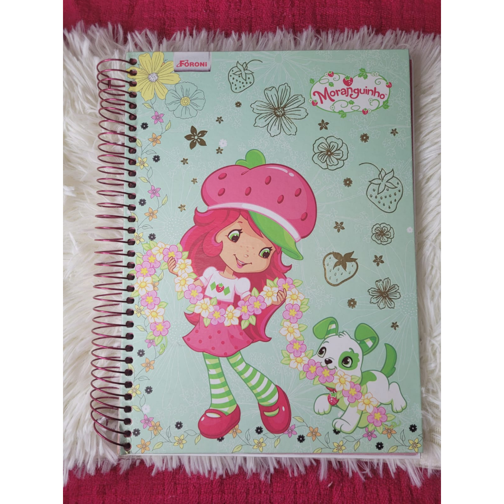 Caderno 10 matérias Moranguinho 2010 | Shopee Brasil