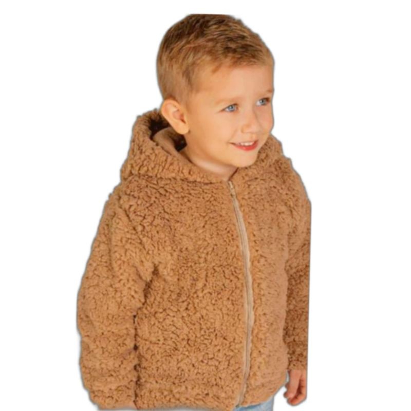 Blusa Teddy Bear casaco inverno Infantil De Pelo