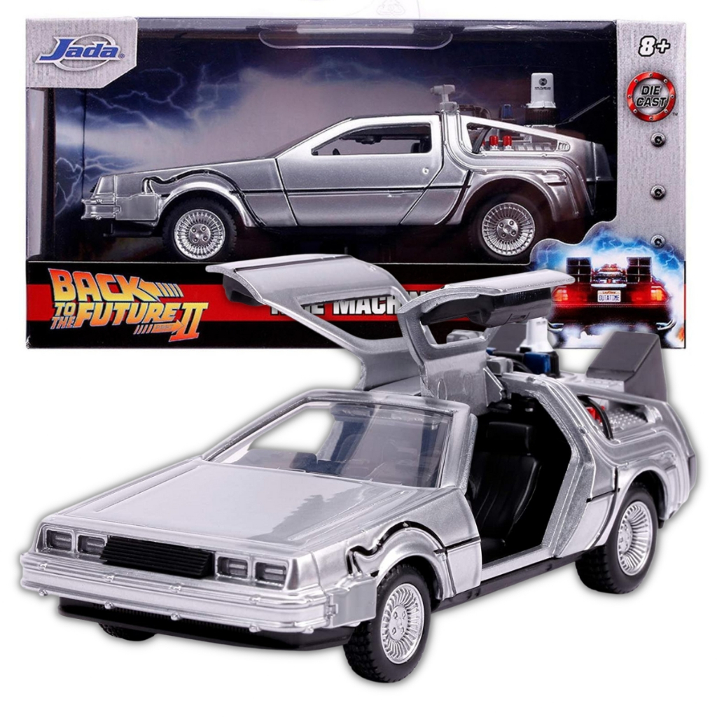 Miniatura DeLorean De Volta Para O Futuro 2 1/32 Jada