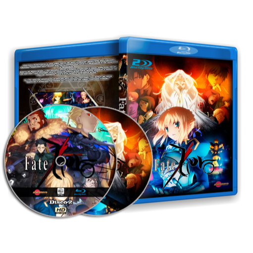 Blu-ray Fate/Zero - Serie Completa. | Shopee Brasil