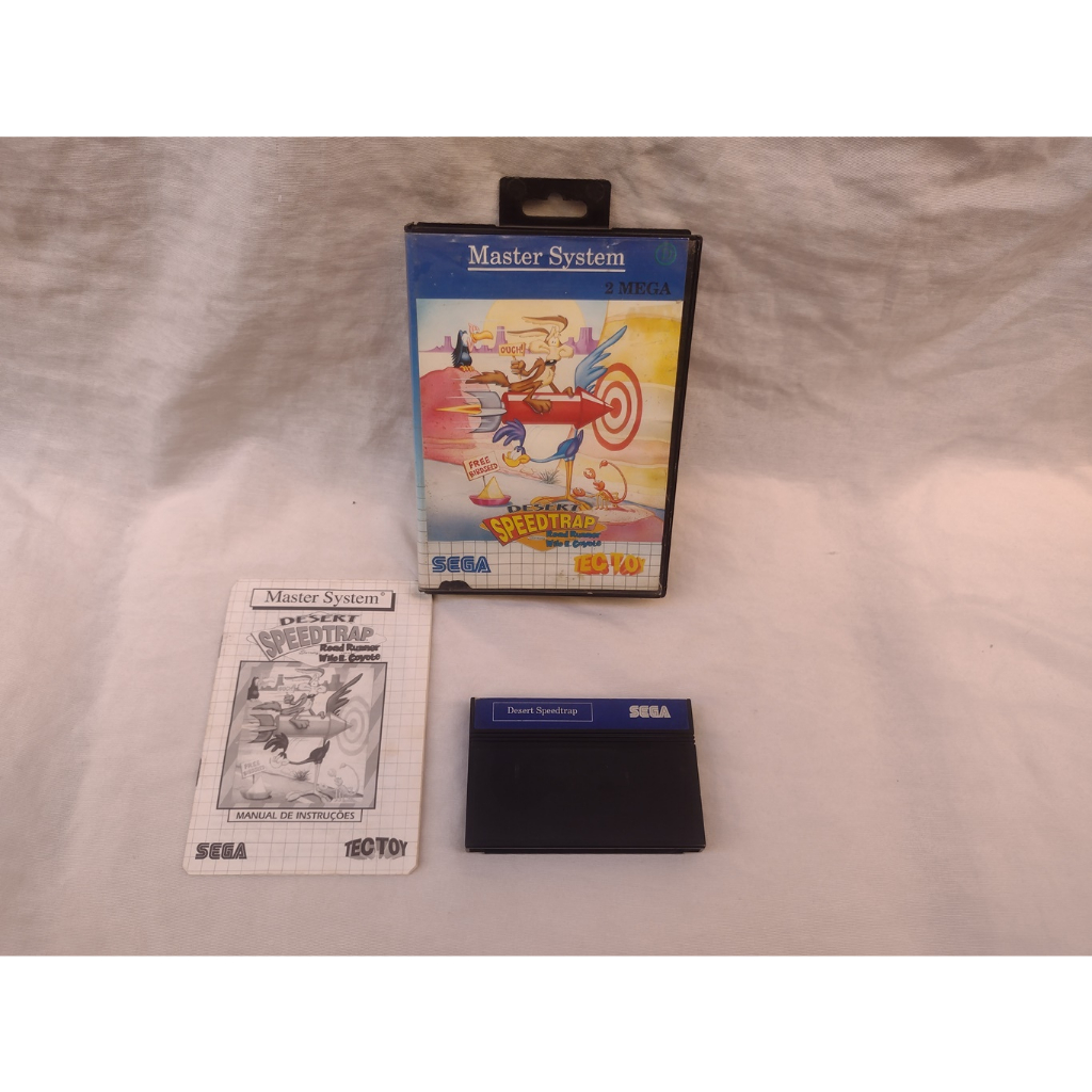 Sega Master System Tectoy : Super Futebol 2 complete all papers