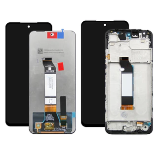 6.5" Tela Para Xiaomi Poco M3 Pro 5G&Redmi Note 10 5G&Note 10T 5G Frontal Touch Display Com Aro