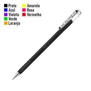 Caneta Gel PENTEL Roller Mattehop 1.0mm UN/ KIT - Escolha a Cor