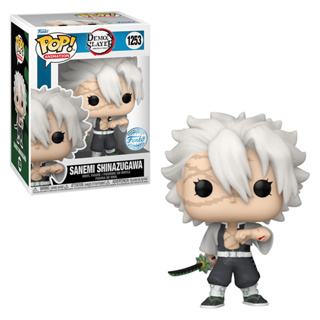 FUNKO POP ANIMATION DEMON SLAYER: KIMETSU NO YAIBA EXCLUSIVE - SANEMI SHINAZUGAWA 1253 NOVO ORIGINAL