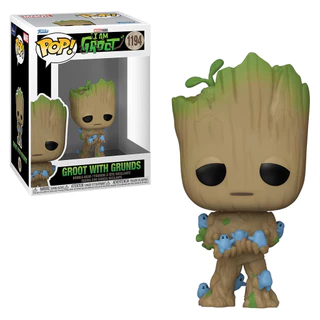 FUNKO POP MARVEL IAM GROOT GROOT W/GRUNDS 1194 NOVO ORIGINAL em Oferta na Shopee